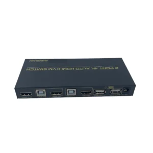 2-Port Auto KVM HDMI Switch 4K60Hz, USB Powered - Image 2