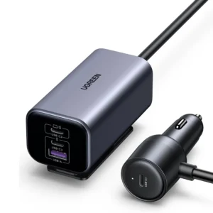 UGreen EC706 4-Port 150W GaN Fast Car Charger Adapter