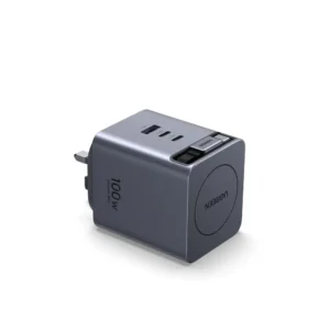 UGreen X616 Nexode Pro 4-Port 100W GaN Fast Charger Adapter with Retractable Cable - Image 3