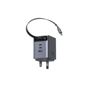 UGreen X616 Nexode Pro 4-Port 100W GaN Fast Charger Adapter with Retractable Cable - Image 2