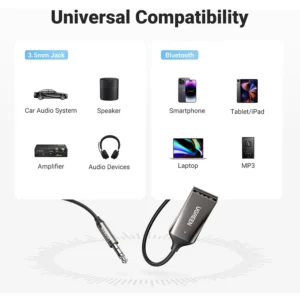 UGreen CM309 Car Bluetooth Audio Receiver - Image 3