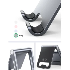 UGreen LP263 Adjustable Metal Aluminum Phone Holder Desktop Stand - Image 5