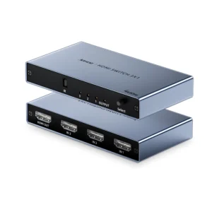 Jasoz G153 HDMI Switch 3-Port 4K@60Hz 3 in 1 Out Switcher