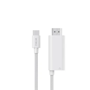 WiWU PS001 USB-C To HDMI 4K@60Hz with PD (100W) 1.8m - Image 3