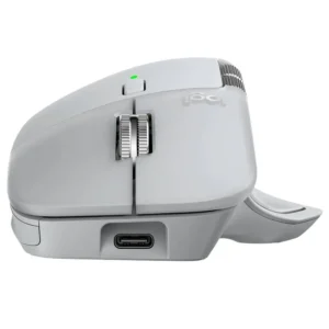Logitech MX Master 4 for Mac Wireless Mouse - White Silver - Image 5