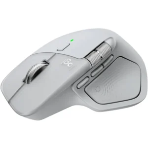 Logitech MX Master 4 for Mac Wireless Mouse - White Silver - Image 4