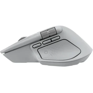 Logitech MX Master 4 for Mac Wireless Mouse - White Silver - Image 3