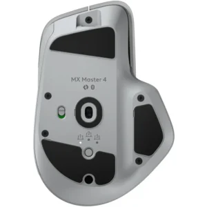 Logitech MX Master 4 for Mac Wireless Mouse - White Silver - Image 2