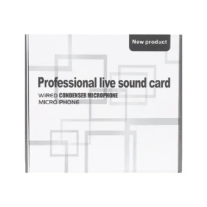 PodCast Bundle Kit F009, Mixer with Condenser Microphone - Image 12