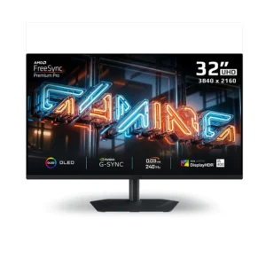 Gigabyte 32" MO32U2 QD-OLED 4K 240Hz 0.03ms Speaker Gaming Monitor