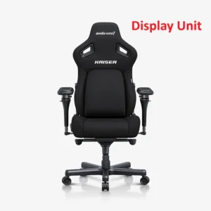 AndaSeat Kaiser 4 Series (XL) - Linen Fabric, Gaming Chair  - Black (Display Unit)