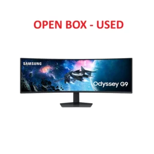 SAMSUNG 49" Odyssey G9 CG954E Curved UltraWide 240Hz 1ms VA HDR1000 5K2K HDMI 2.1 Gaming Monitor, 49G9 (Without Box|Used)