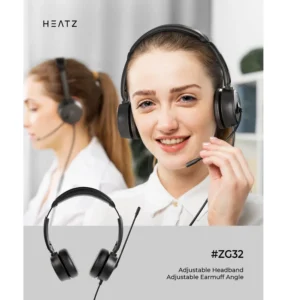 Heatz ZG32 Wired Gaming Headset, AUX 3.5mm - Image 2