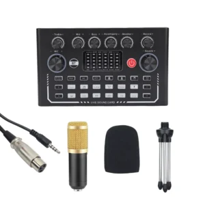 PodCast Bundle Kit F009, Mixer with Condenser Microphone