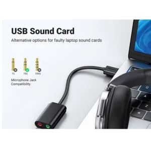 JASOZ External USB Sound Card Adapter G142 - Image 2