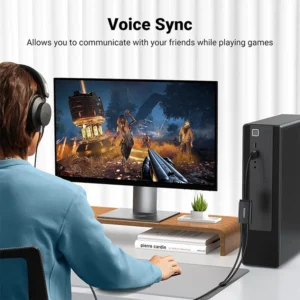 JASOZ External USB Sound Card Adapter G142 - Image 3